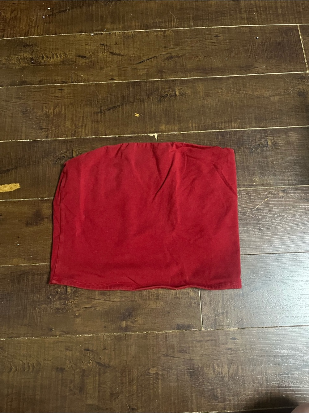 Garage Red Tube Skirt